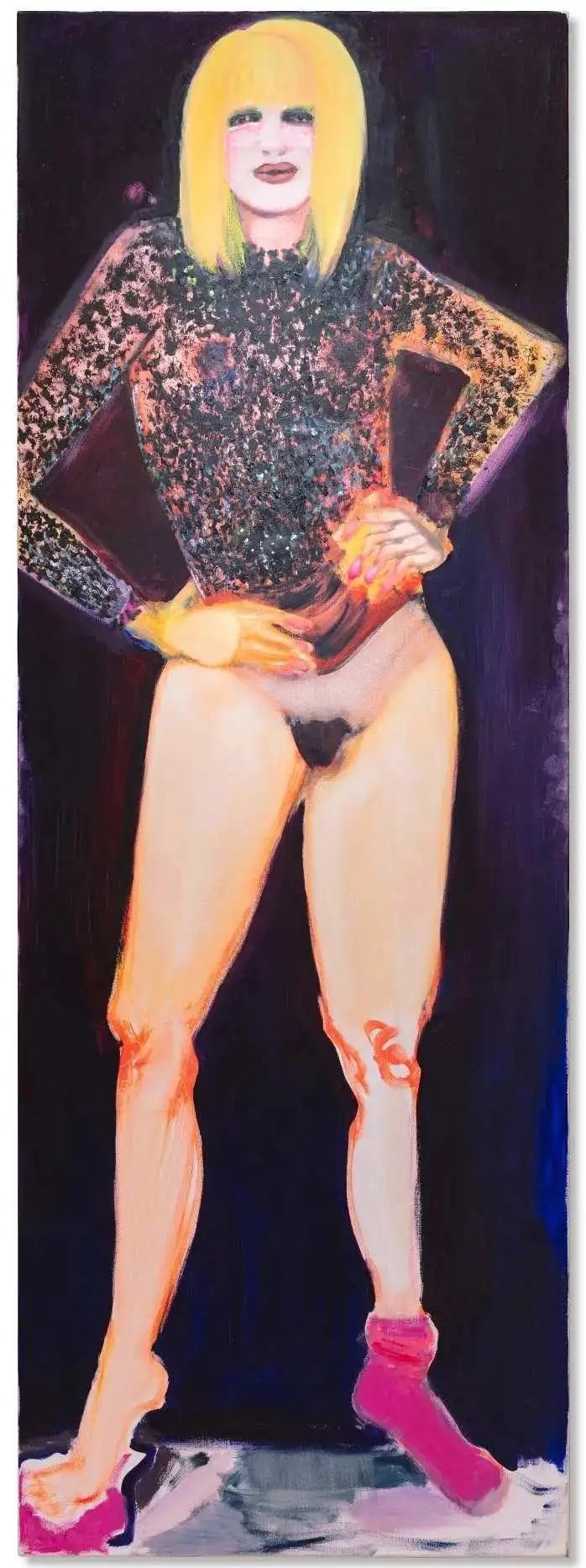 Marlene Dumas's "Miss January" is fascinating and layered with personal, artistic, and cultural significance. The painting sold for $13.6 million at Christie's New York on May 14, 2025